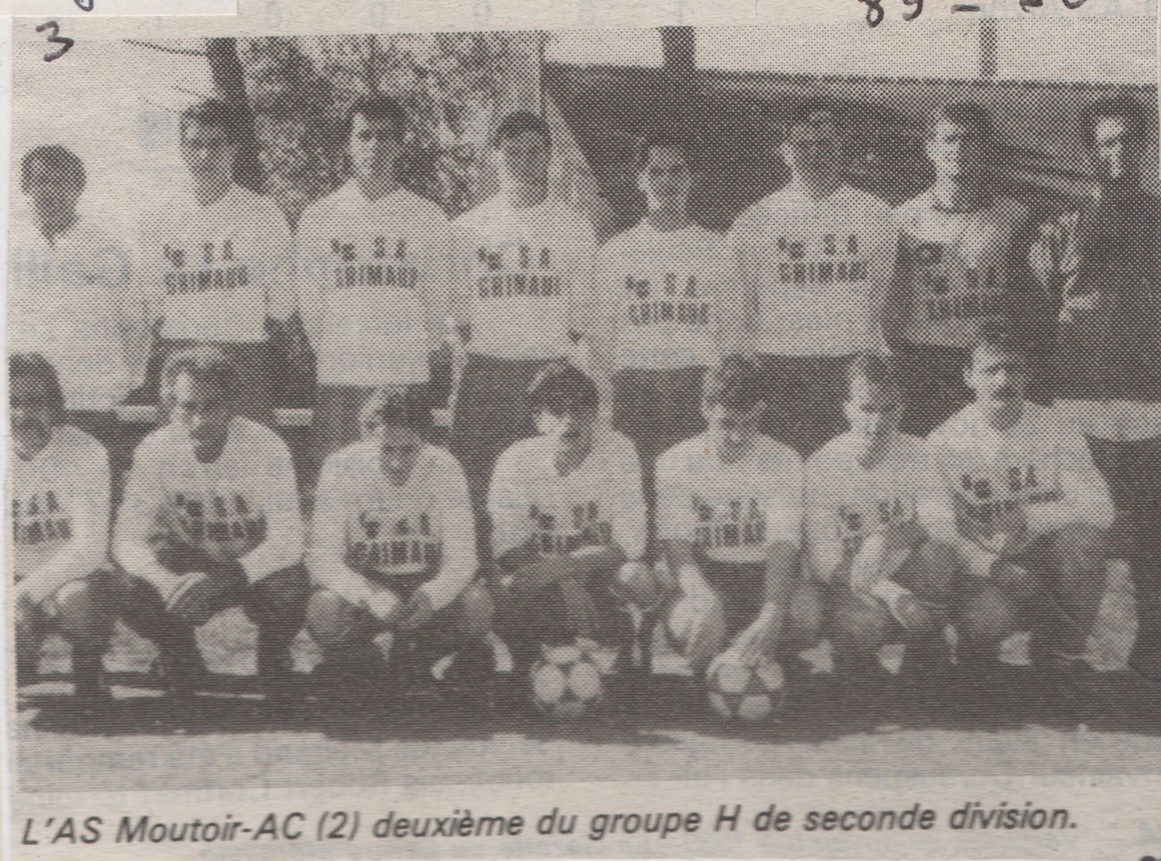 équipe b saison 89-90